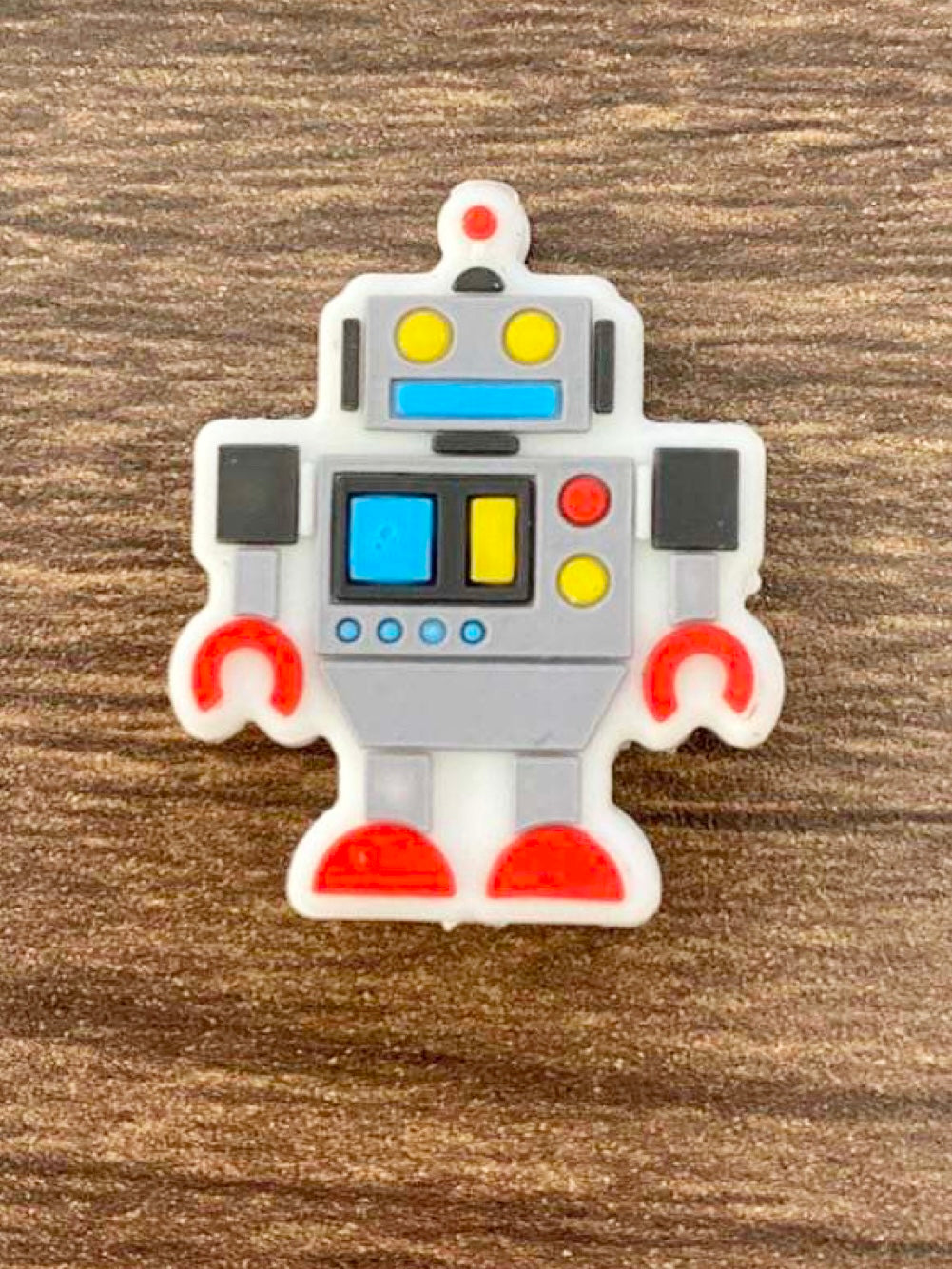 Robert the Robot Silicone Focal Bead