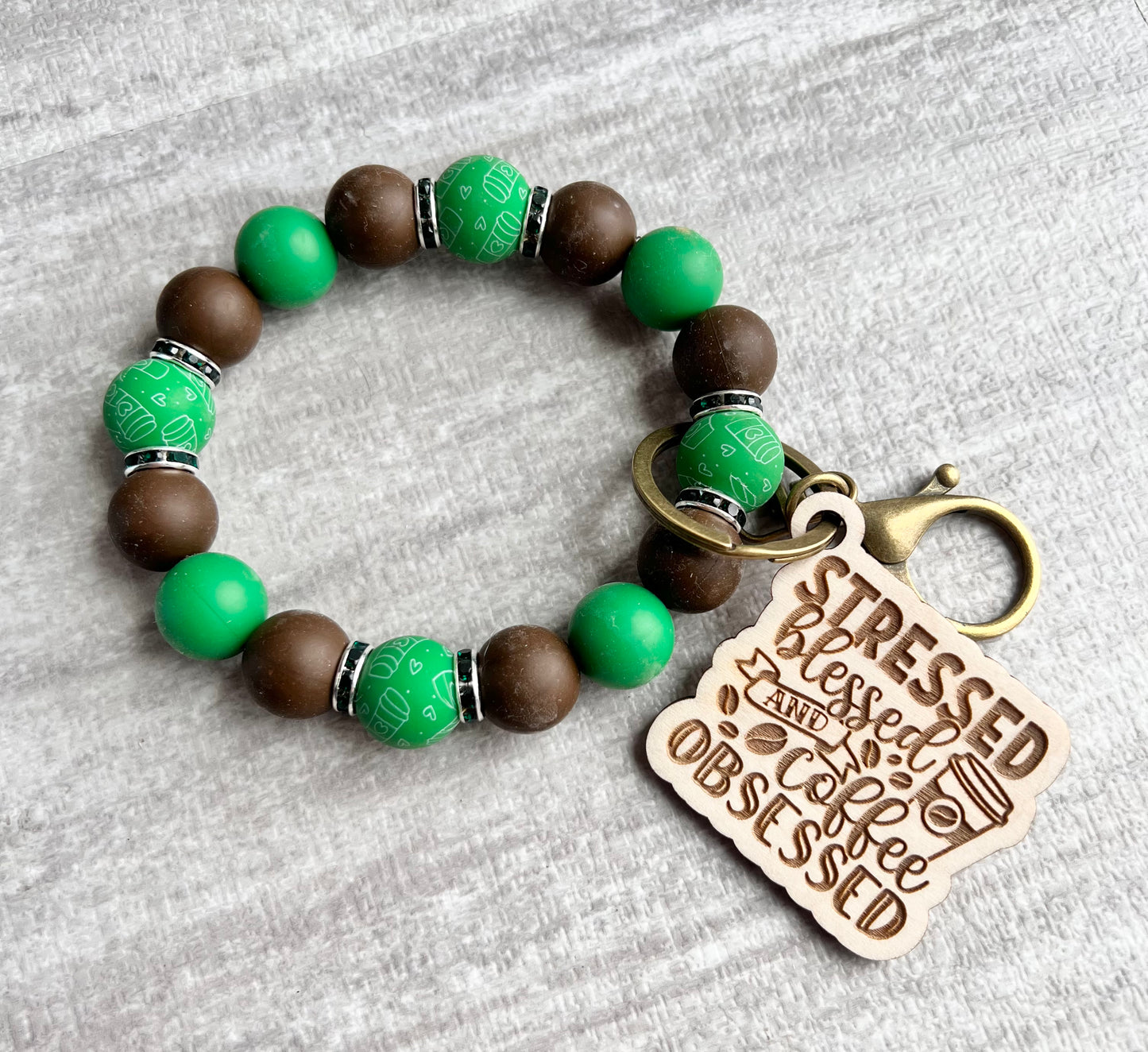 Coffee obsessed keychain MUST ORDER 3