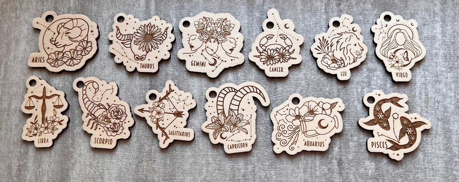 Astrology Keychains