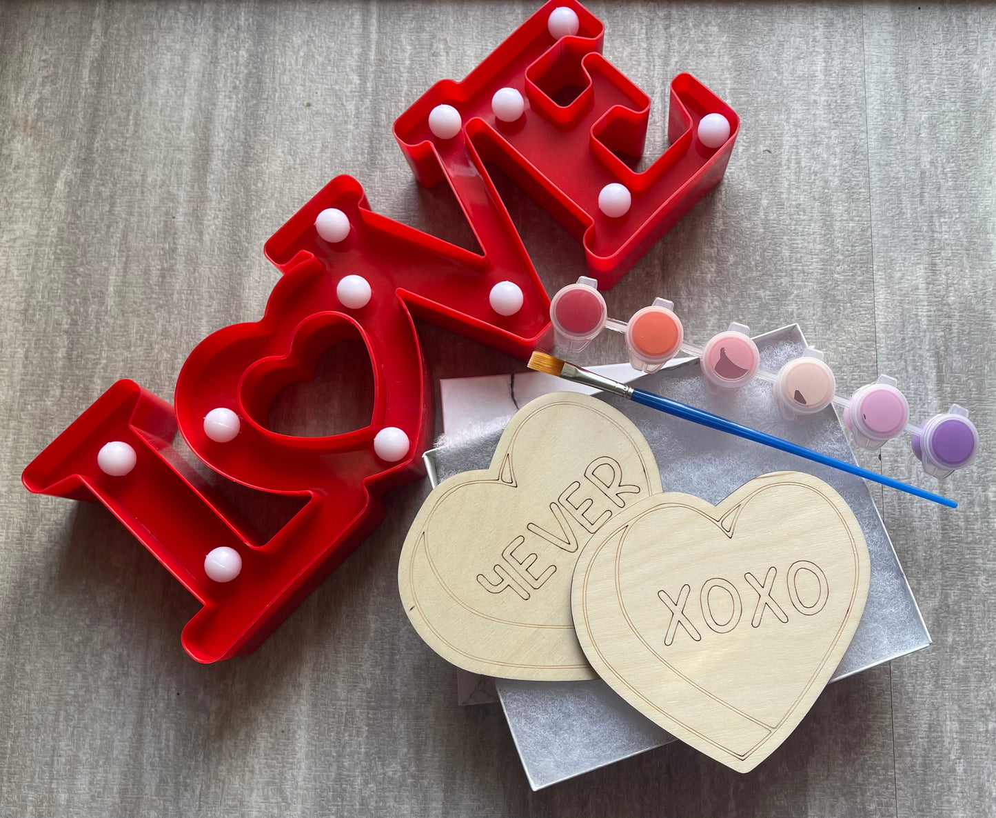 DIY Candy Heart Kits