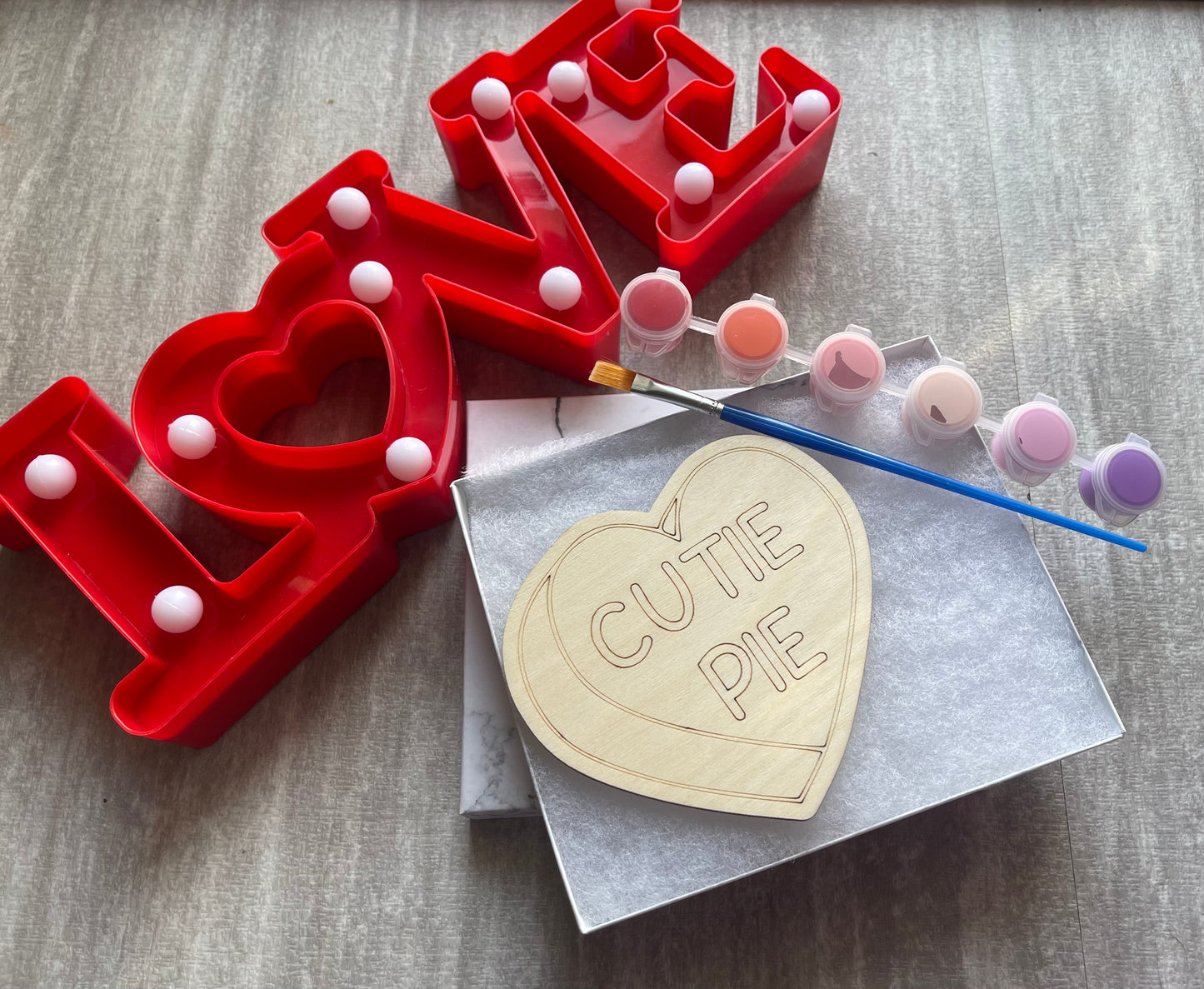 DIY Candy Heart Kits