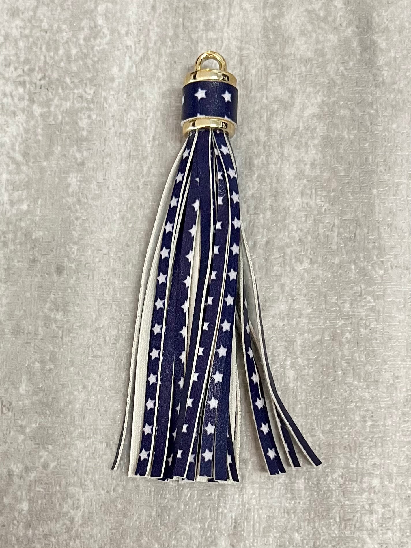 Printed Leather Tassels