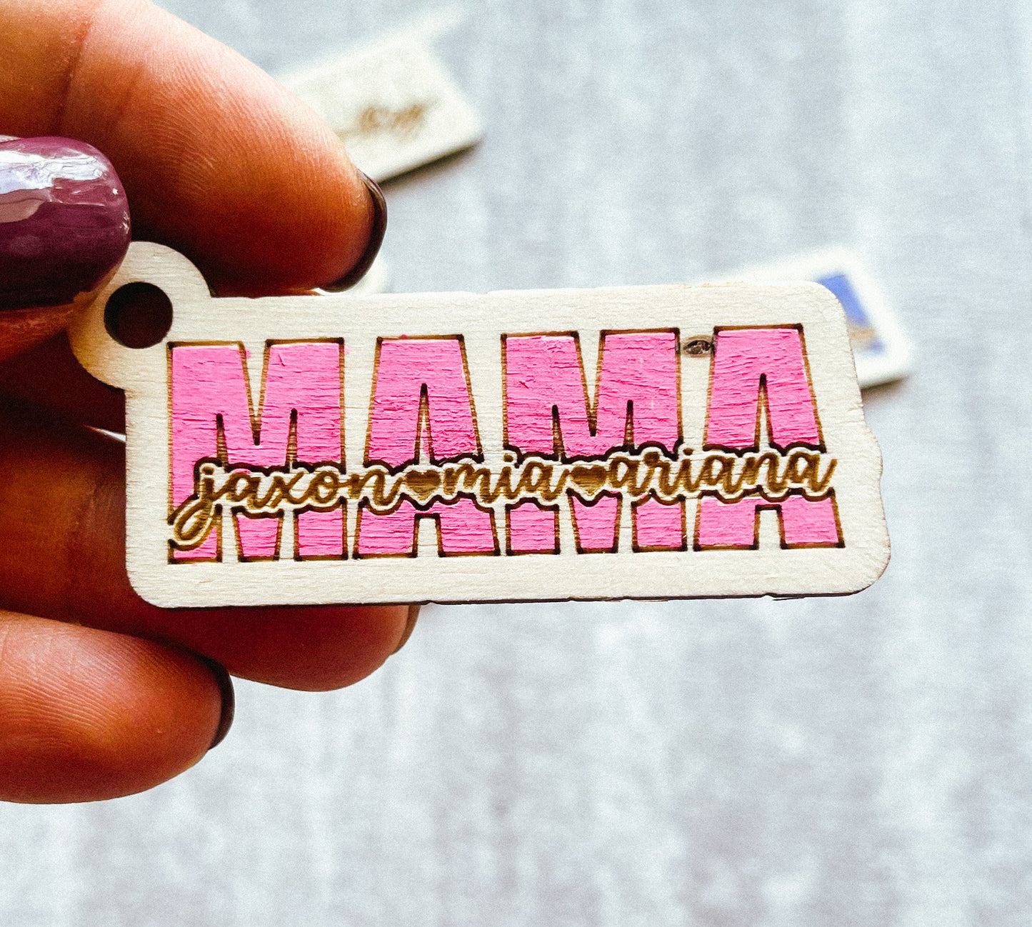 Mama Name Keychain MUST ORDER 5