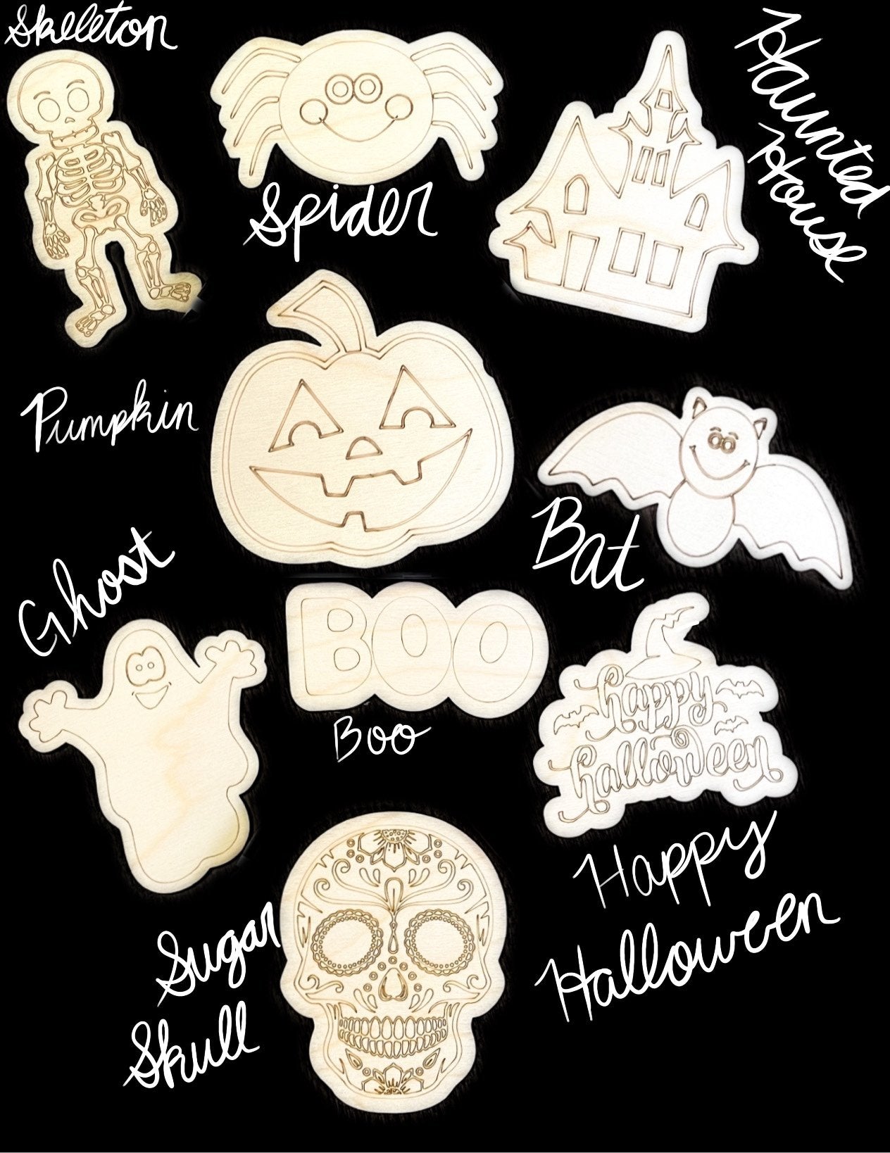 Holiday cutout packs MUST ORDER 5