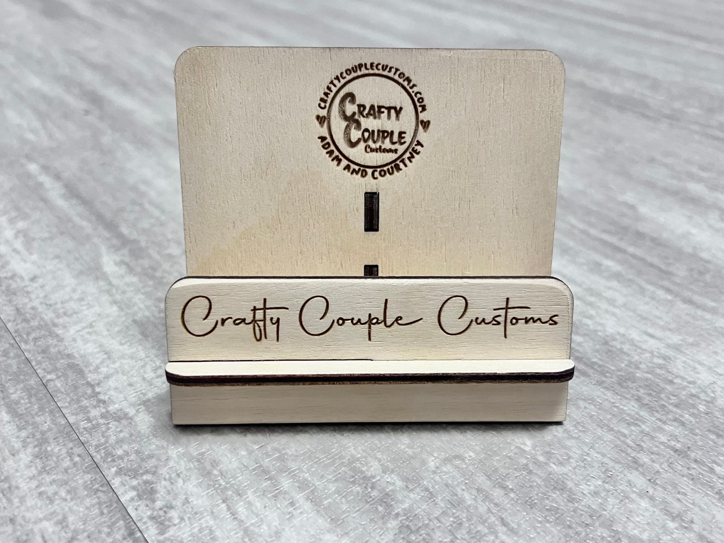 Logo Business Card Holder