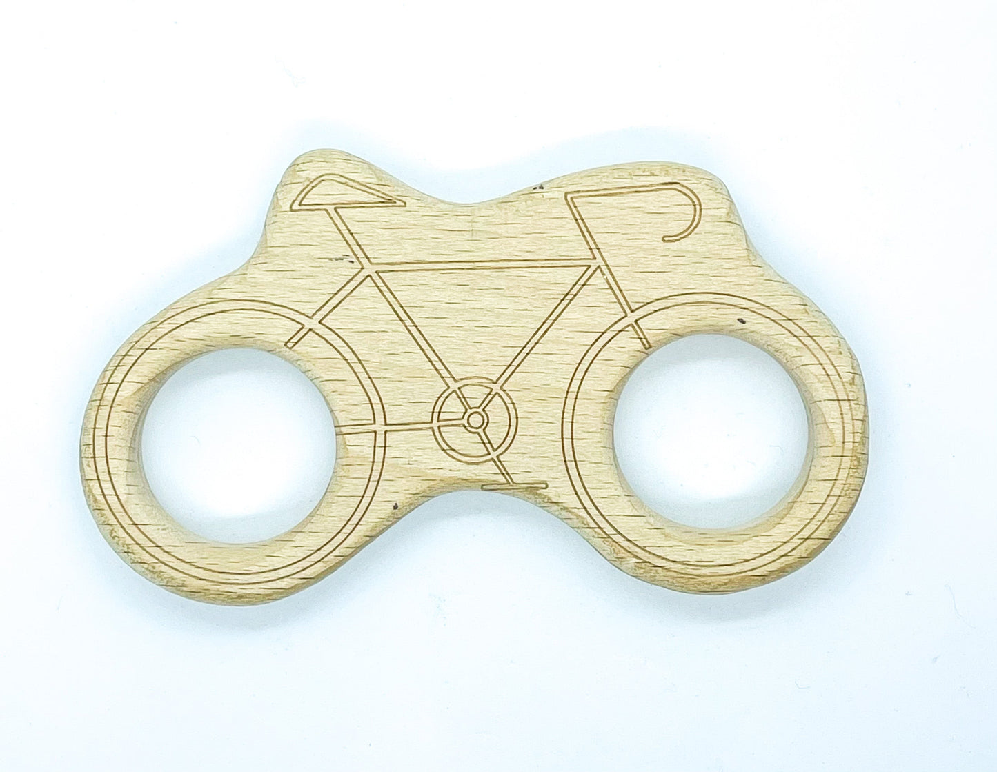 Wood Bicycle Teether