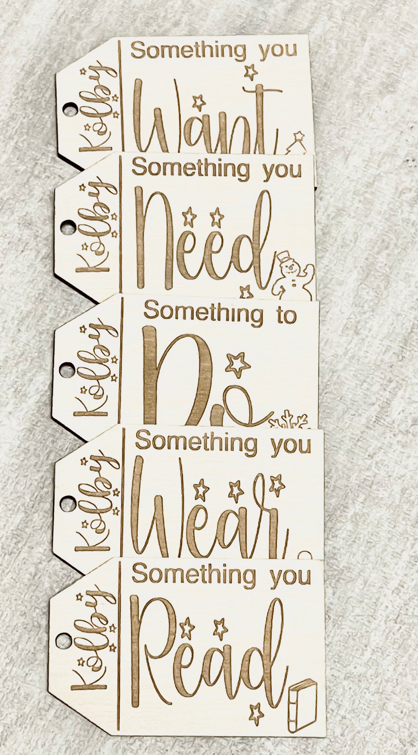 “Something You” personalized Gift tags