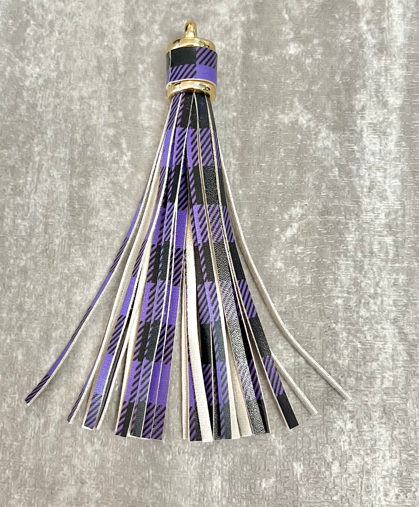 Printed Leather Tassels