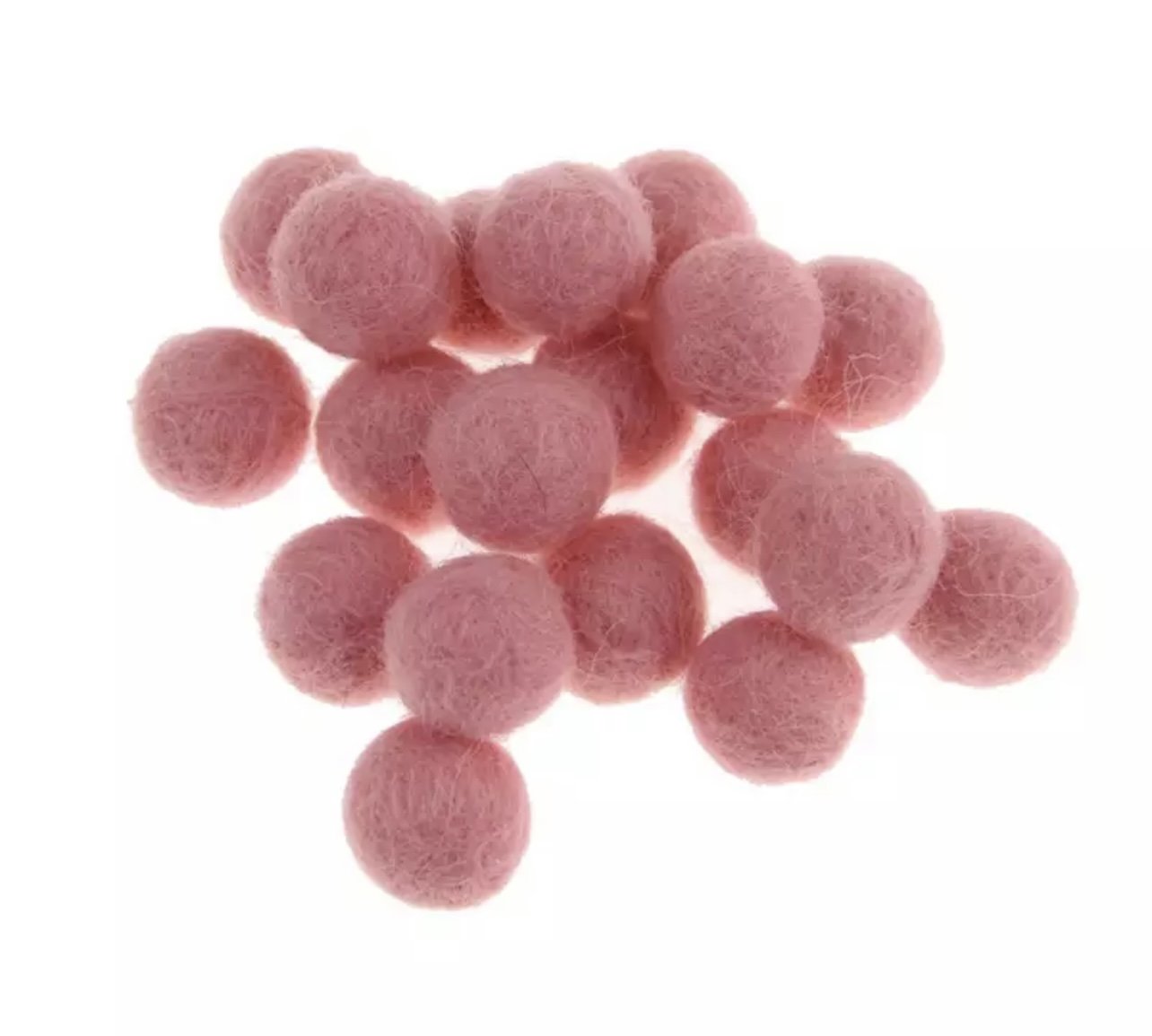 22mm Felt Beads