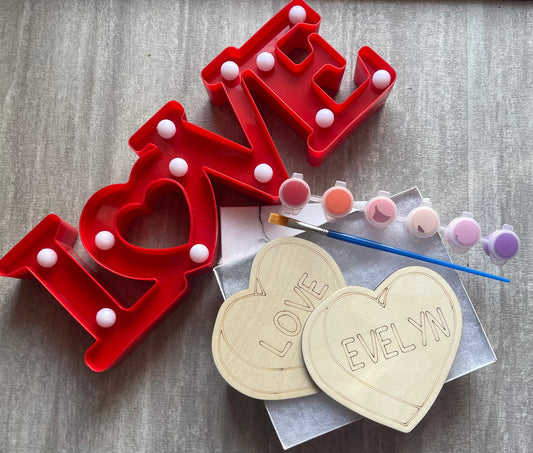 DIY Candy Heart Kits