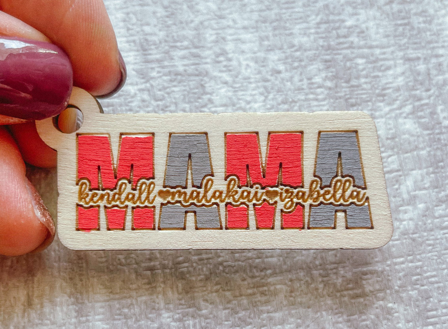 Mama Name Keychain MUST ORDER 5