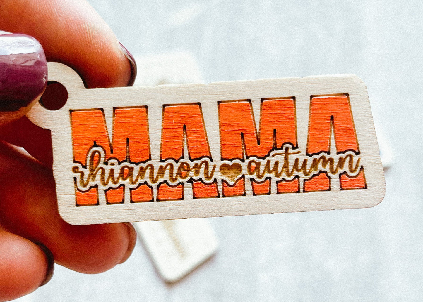 Mama Name Keychain MUST ORDER 5