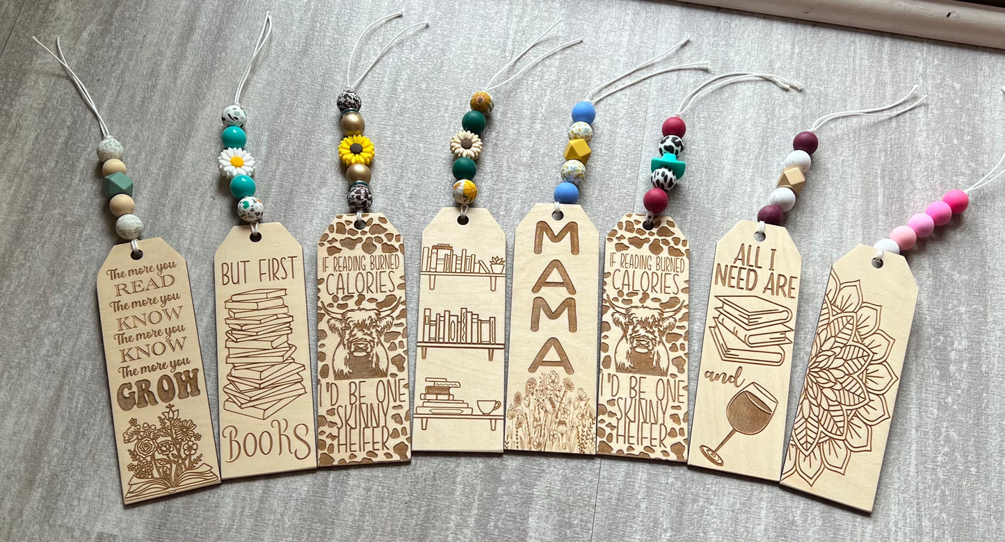 Wooden Bookmarks