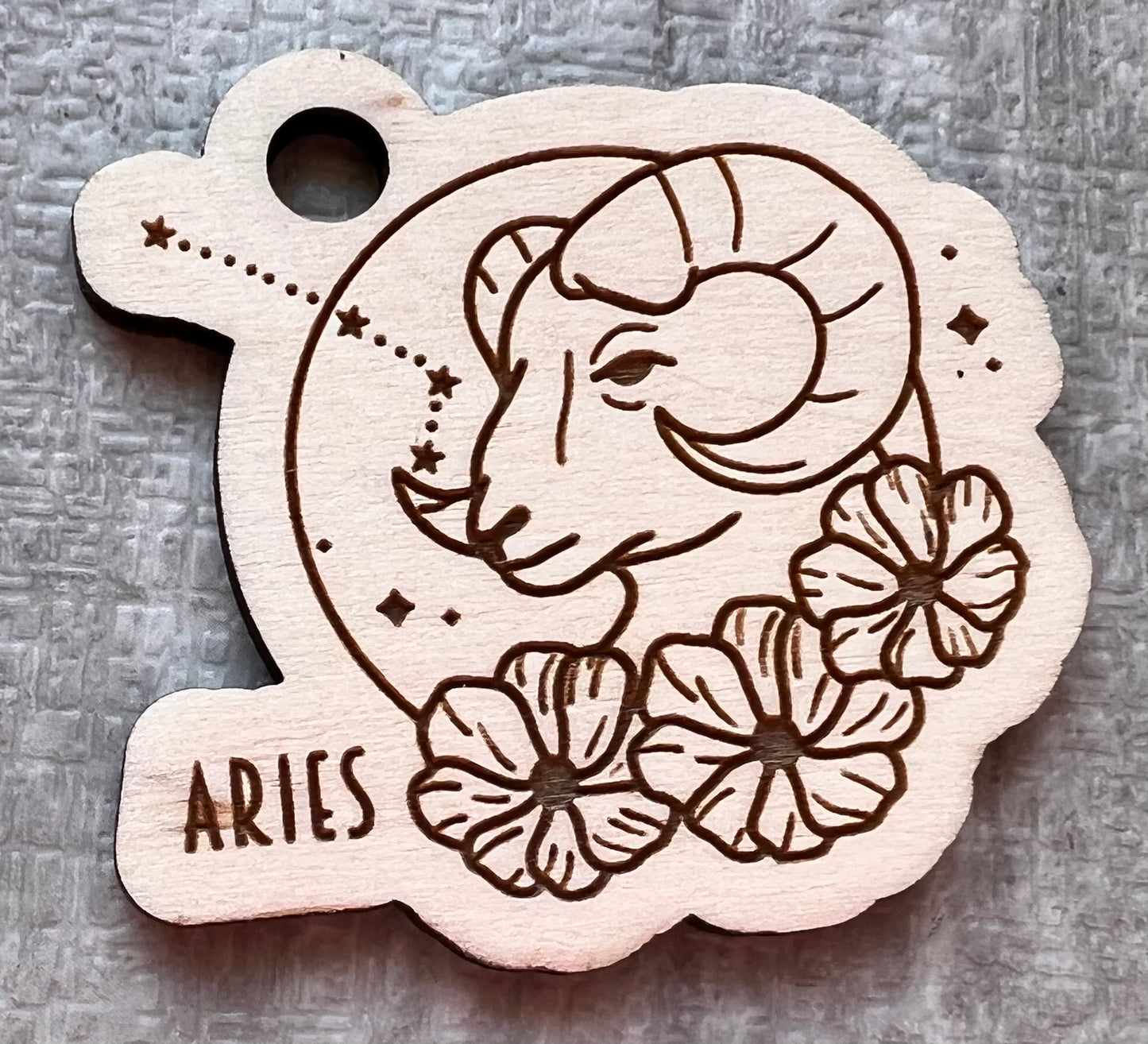 Aries Keychain MOQ 3