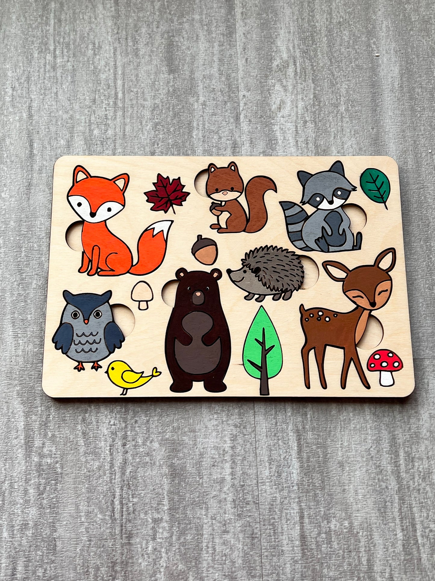 Woodland Animal Puzzle