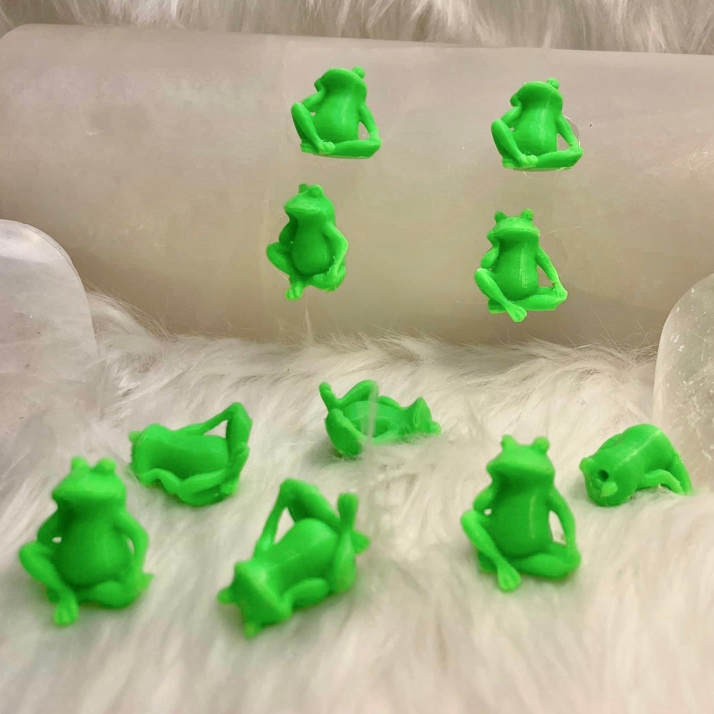 Frog 3D printed beads PREORDER