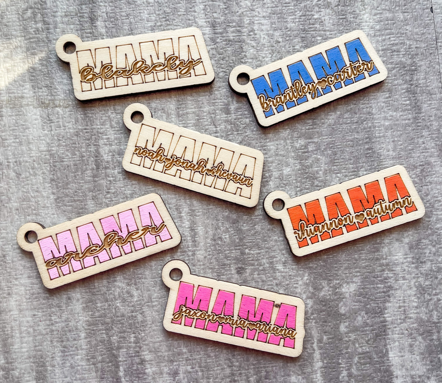 Mama Name Keychain MUST ORDER 5