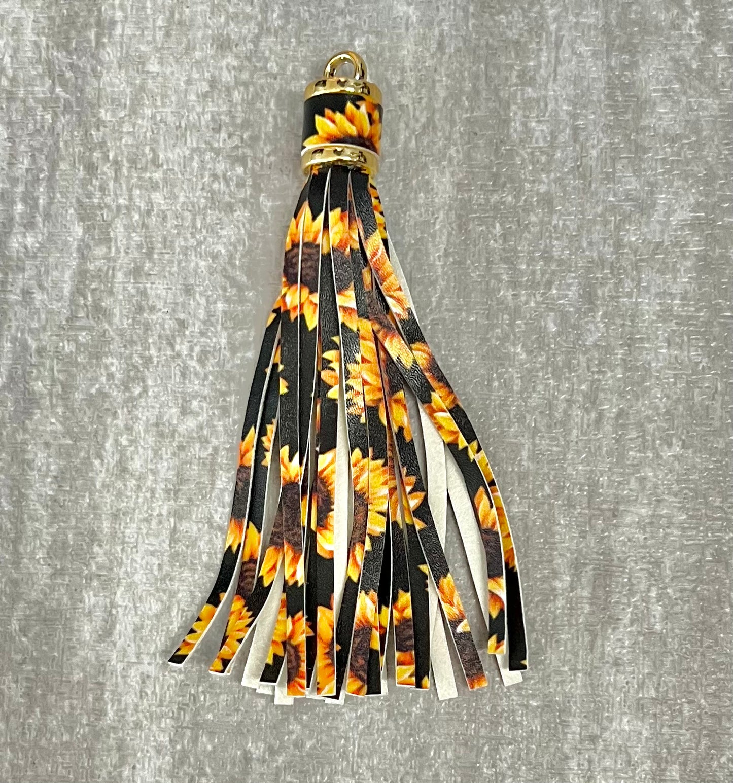 Printed Leather Tassels