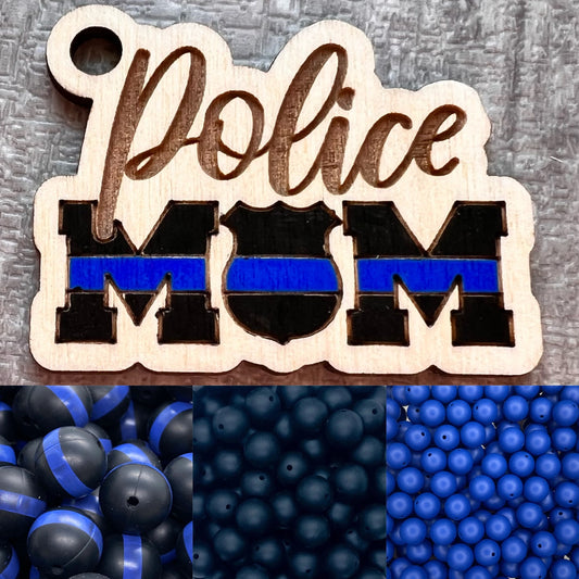 Police mom keychain MUST ORDER 5