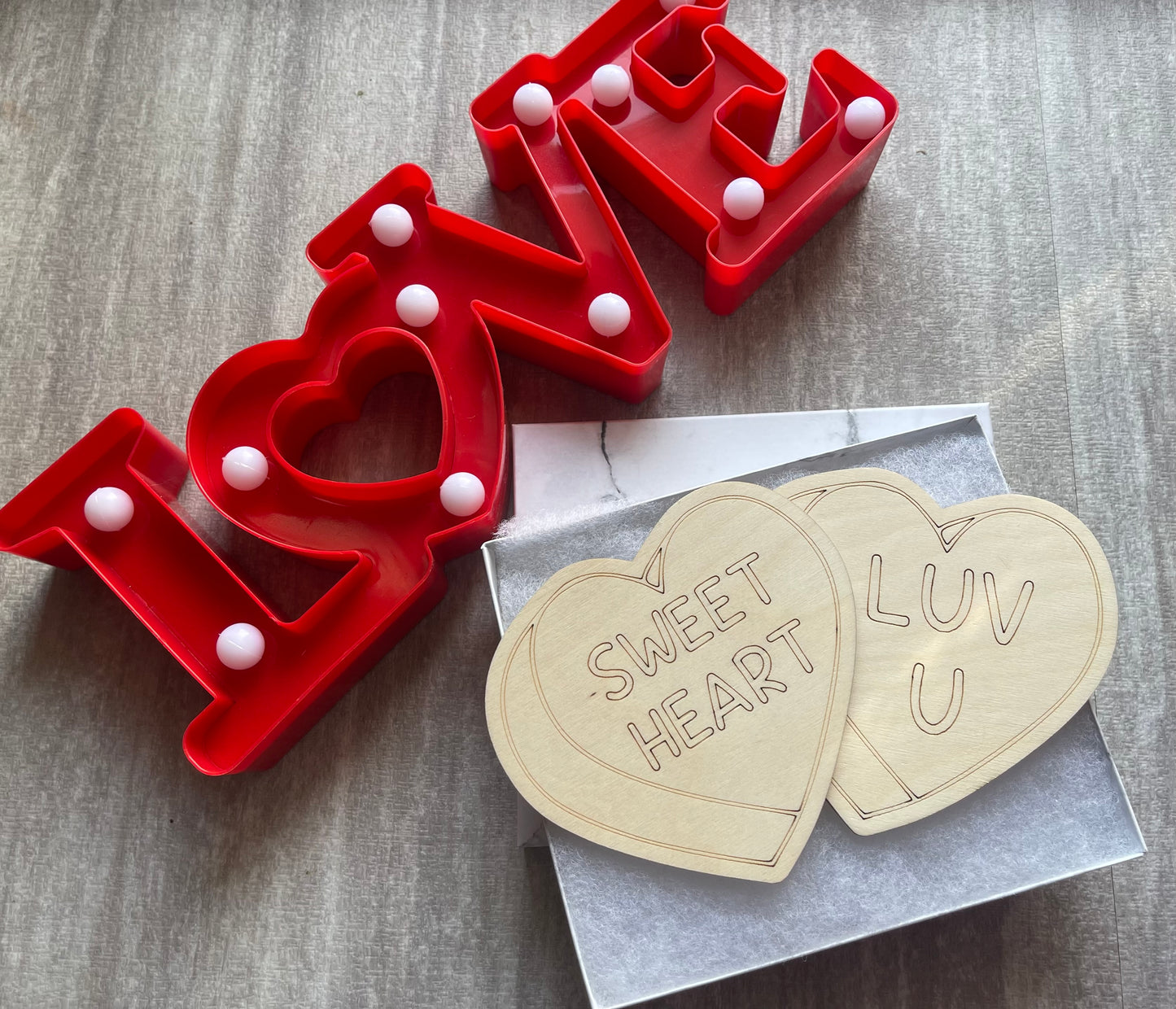 DIY Candy Heart Kits