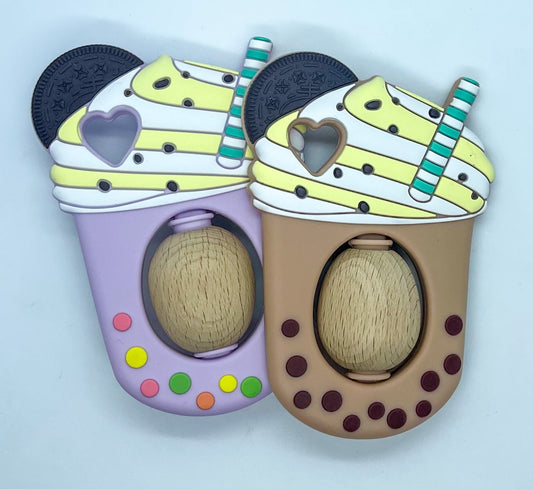 Boba Rattle Teether