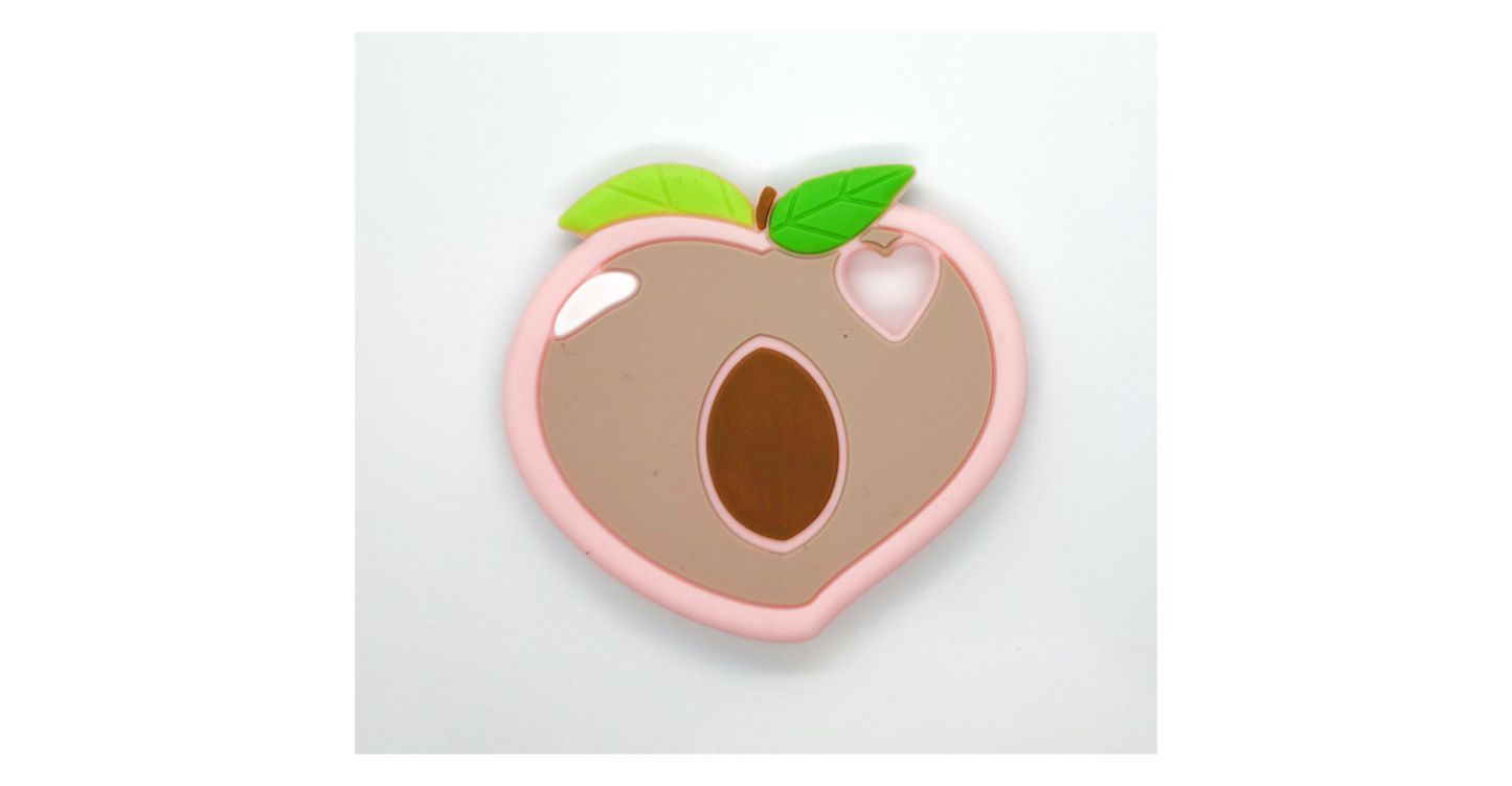 Peach Teether