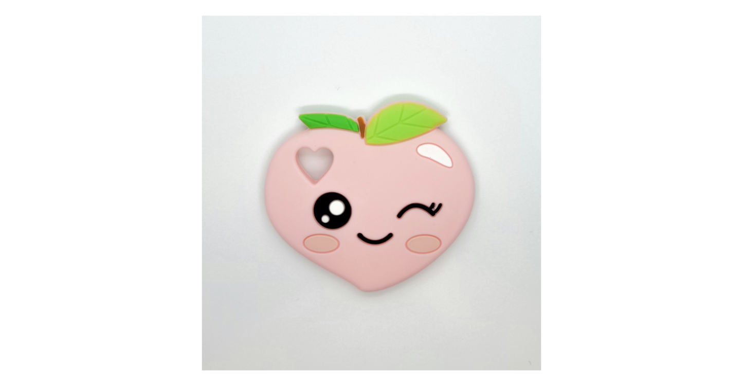 Peach Teether